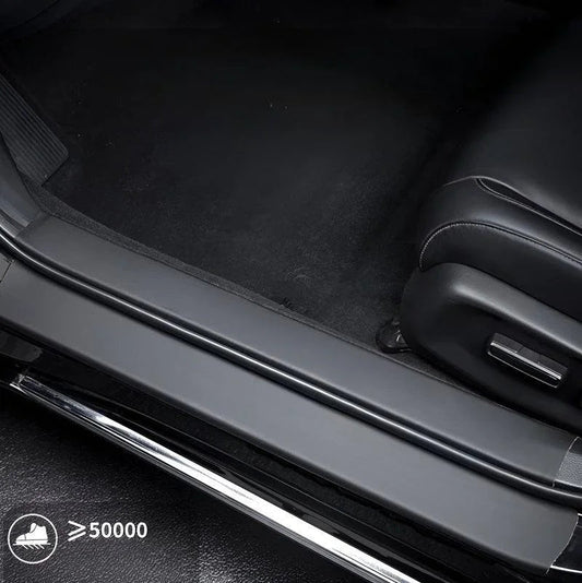 EVSTITAN Car Door Sill Protectors and Anti-kick Mat for Lynk & Co 02/08 EM-P