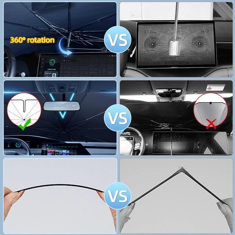 EVSTITAN Car Sun Shade Protector Parasol