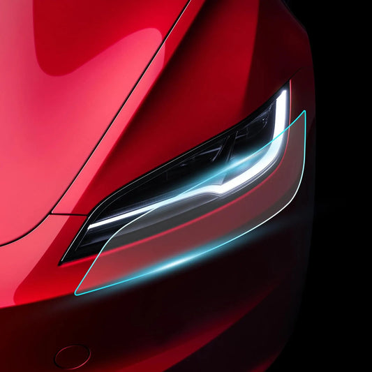 Teskay Compatible with Tesla Model 3 (2021-2023.10) Headlights and Taillight Protection Film