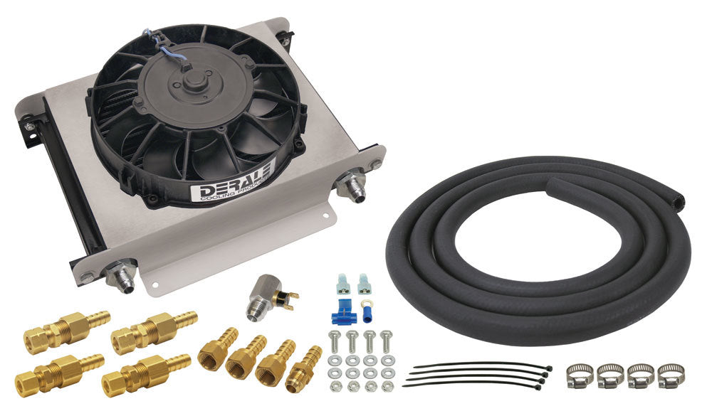 Derale Cooler Transmission Plate Aluminum Kit - 13960