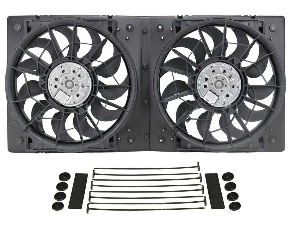 Derale 13in Dual High Output RAD Fans Puller - 16928