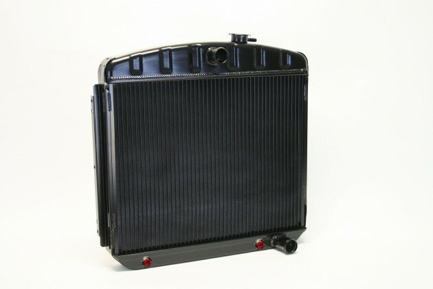 Radiator 55-57 Chevy Auto Trans Black - 321239013A
