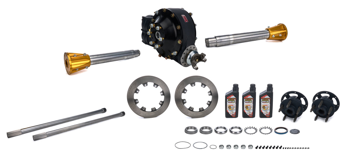EZ 4.12 Mod Rear w/GN Tubes Blt Hubs & Rotors - 412MODPKG2