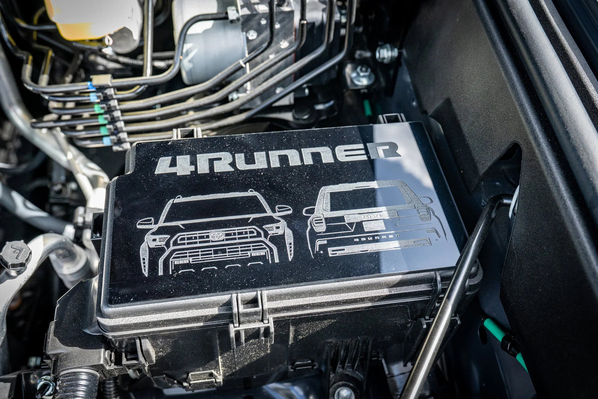 Driver Side Fuse Box Acrylic Plate - 2025+ 4Runner