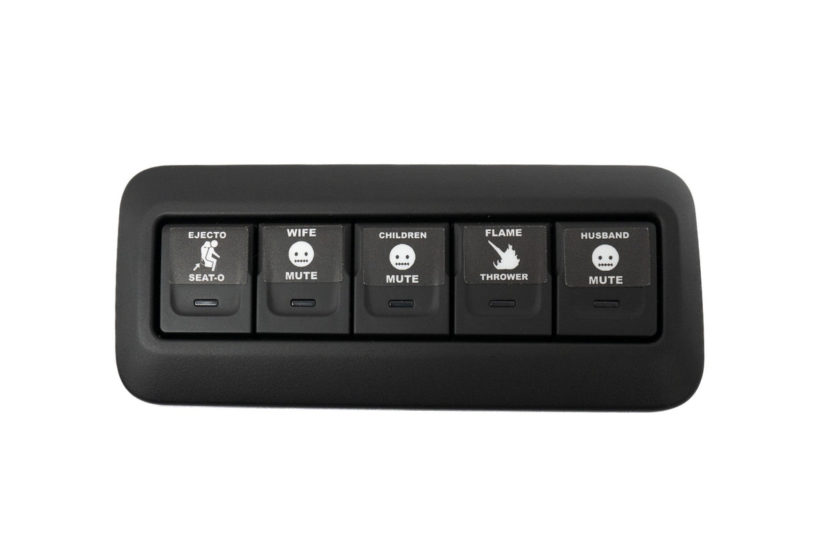 Auxiliary Switch Labels (Upfitter) - 2019+ GM and Chevy Vehicles