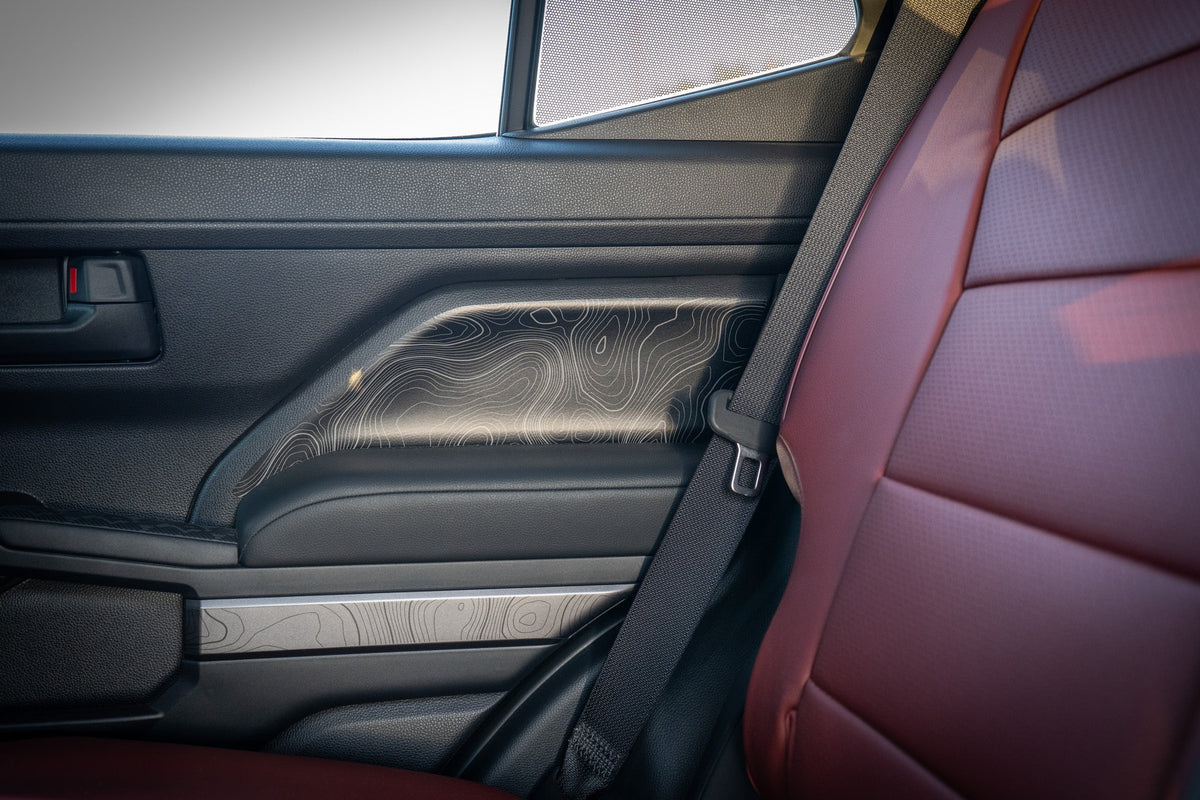 Topographic REAR Door Armrest Panel Protection - 2025+ 4Runner