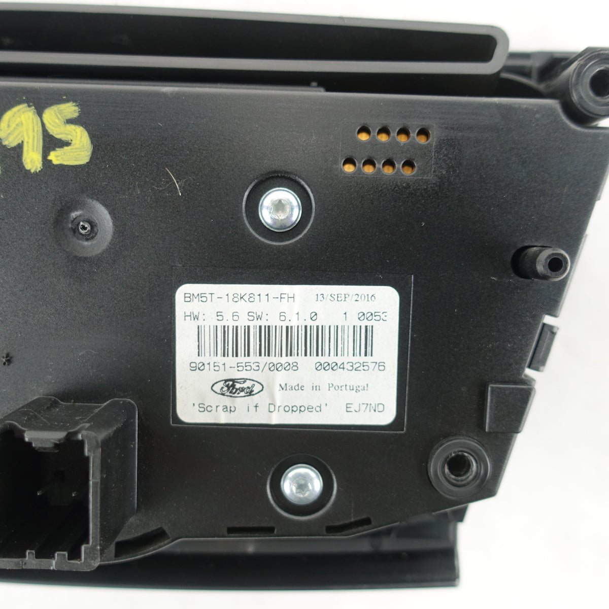 2012 2013 2014 2015 2016 2017 2018 Ford Focus Sony Radio Control Panel Buttons