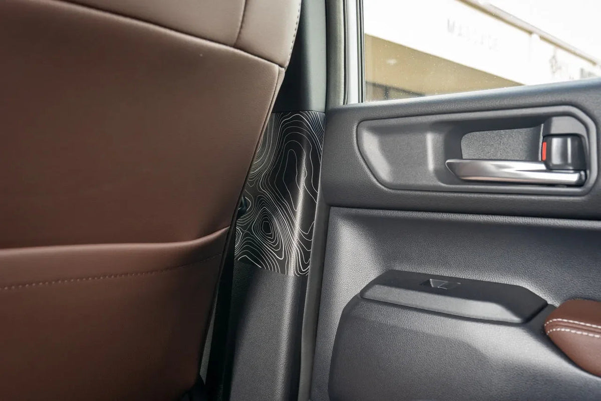 Topographic Seatbelt Panel Protection - 2024+ Land Cruiser / GX550