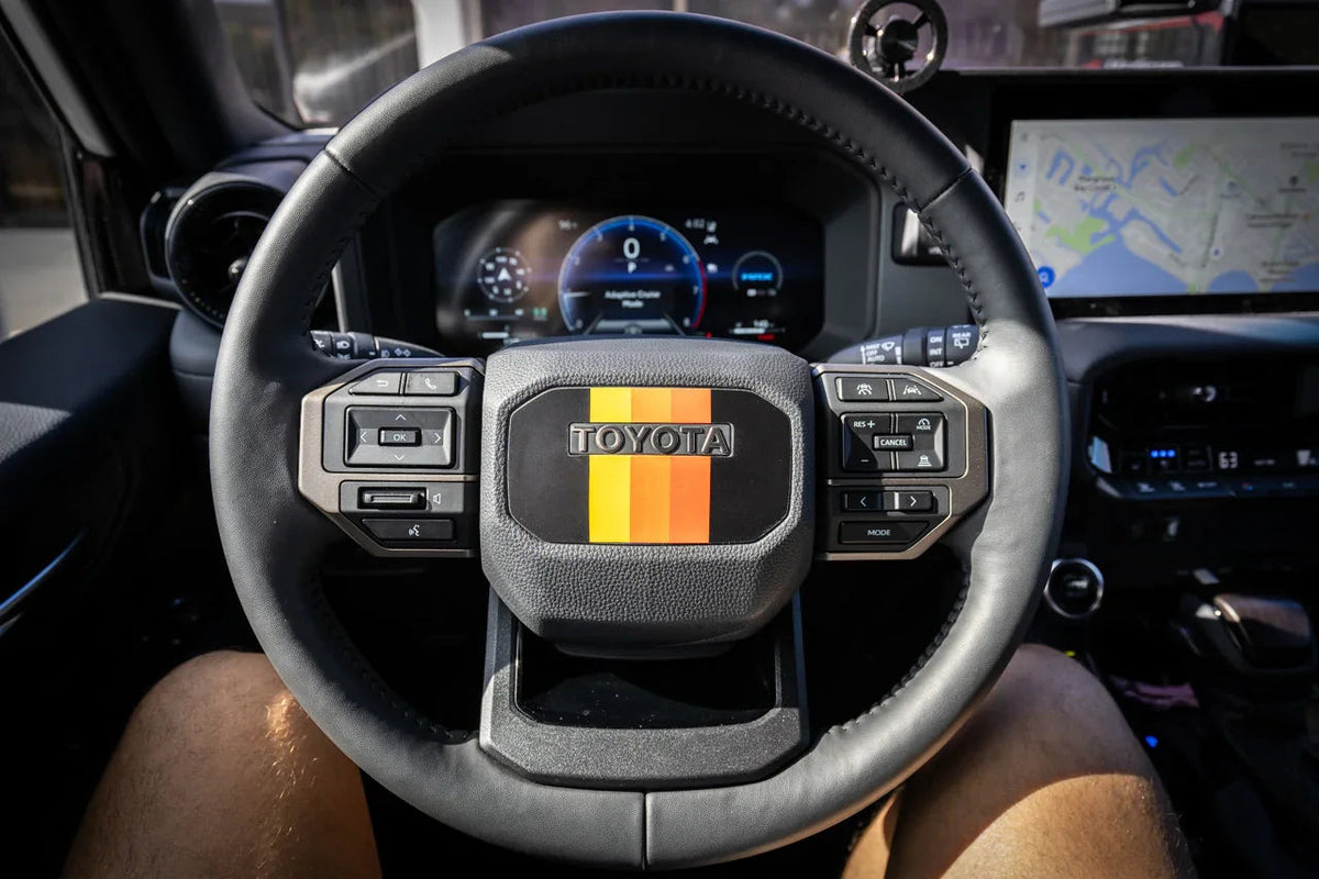 USA Heritage Steering Wheel Overlay - 2024+ Land Cruiser
