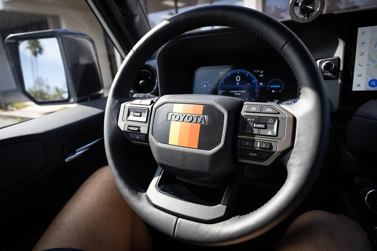 USA Heritage Steering Wheel Overlay - 2024+ Land Cruiser