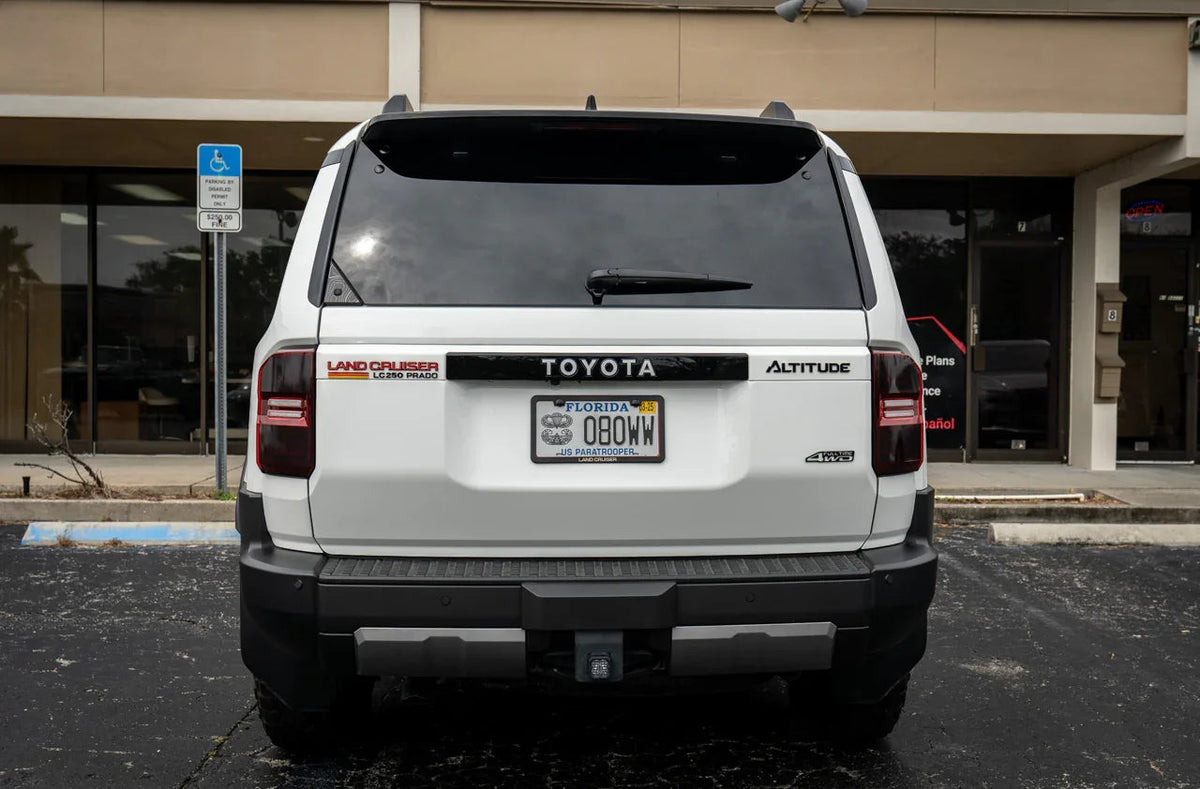 ALTITUDE LC 250 Acrylic Laser Series Tailgate Badge - 2024+ Land Cruiser