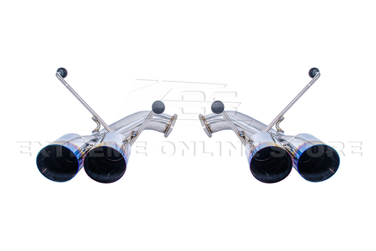 2022-Present Subaru WRX Muffler Delete Boso Burnt Tip Axle Back Exhaust