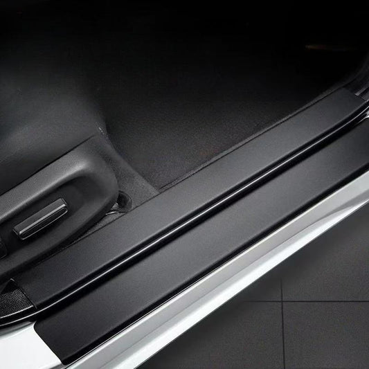 EVSTITAN Car Door Sill Protectors and Door Kick Plate for Geely