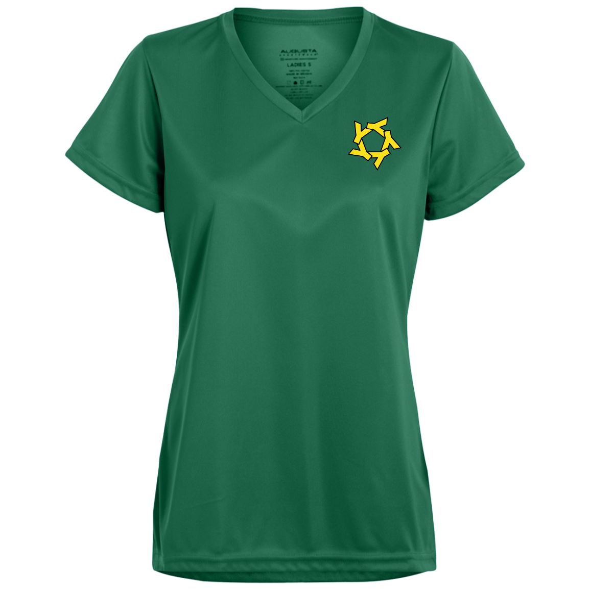 YSR Ladies’ Moisture-Wicking V-Neck Tee
