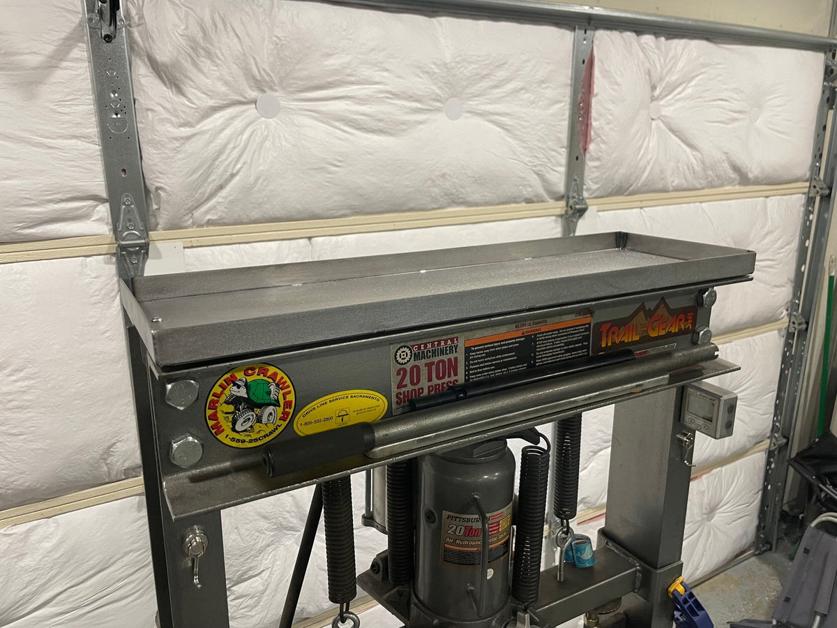 Elevate Metalcraft Harbor Freight 20T Press Upper Tool Tray Bolt on