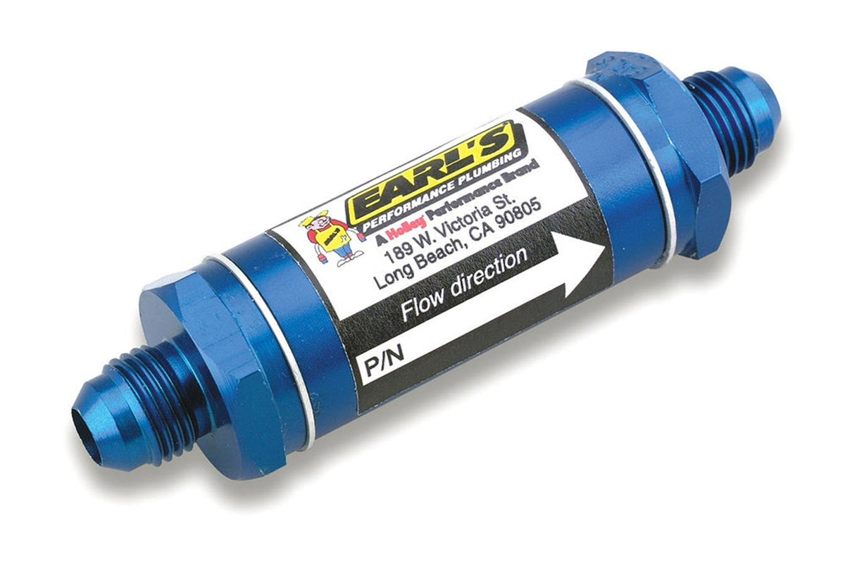 Earl's #6 Fuel Filter W/Bronze Element - 230106ERL