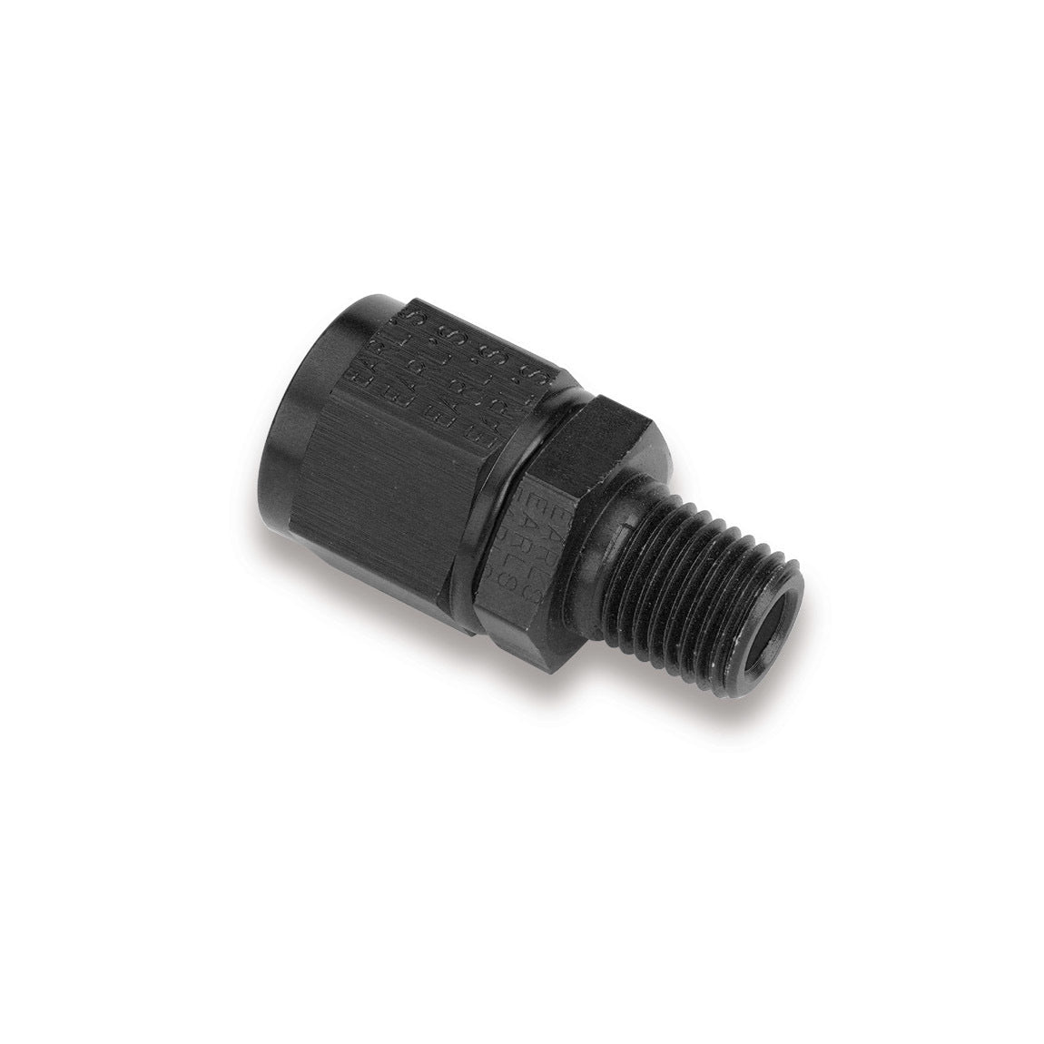 Earl's Adapter Fitting 6an Fem Swivel to Male 3/8 NPT - AT916166ERL