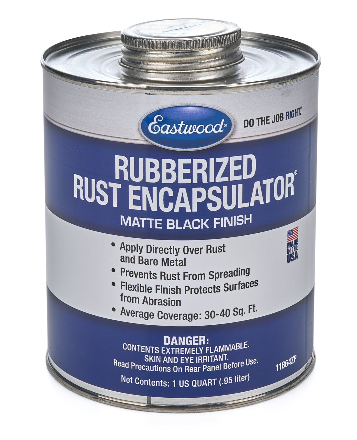 Rust Encapsulator Black Rubbersized Quart - 11864ZP