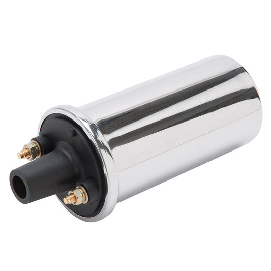 Edelbrock Max-Fire Ignition Coil Oil Filled - Chrome - 22740