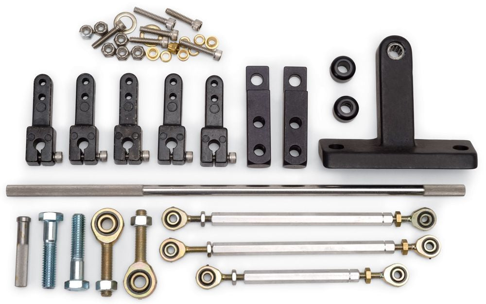 Edelbrock Linkage Kit Throttle Dual Quad - 7077