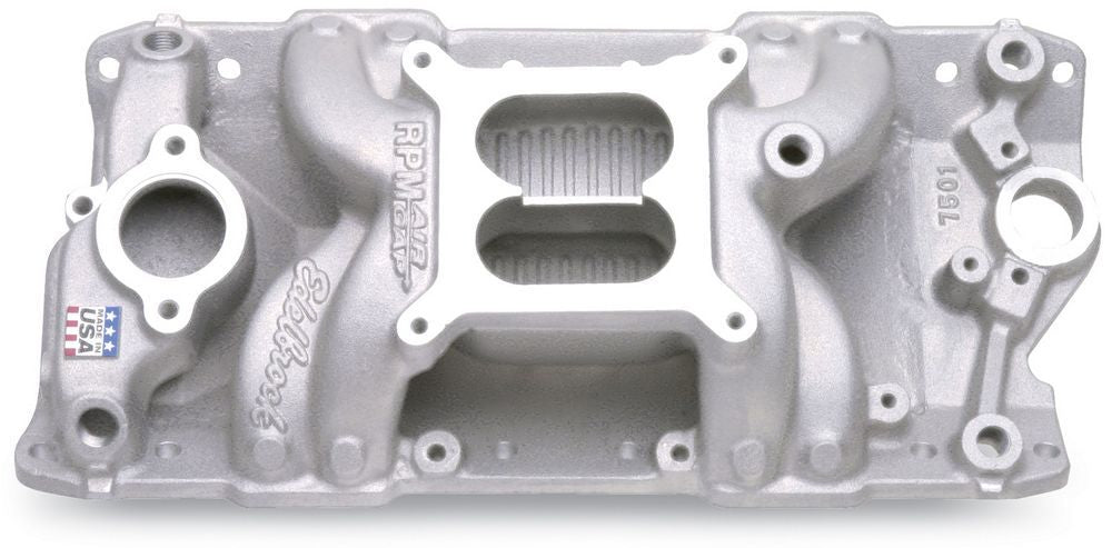 Edelbrock SBC Performer RPM A/G Manifold - 262-400 - 7501