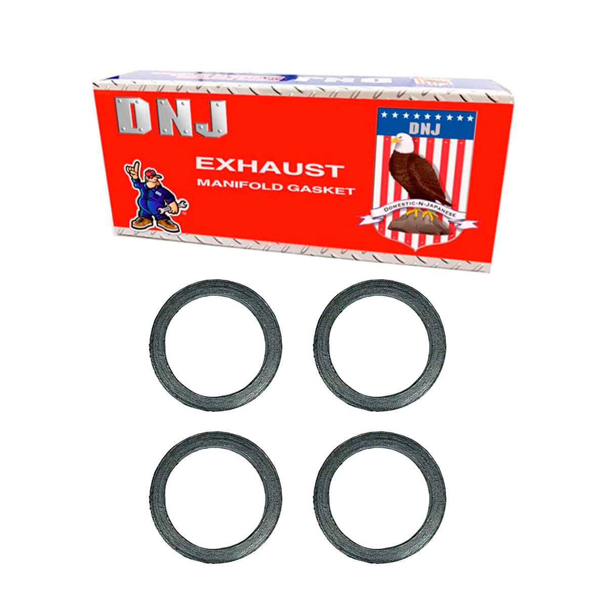 DNJ Exhaust Manifold Gasket Set 2012-2015 BMW 2.0L