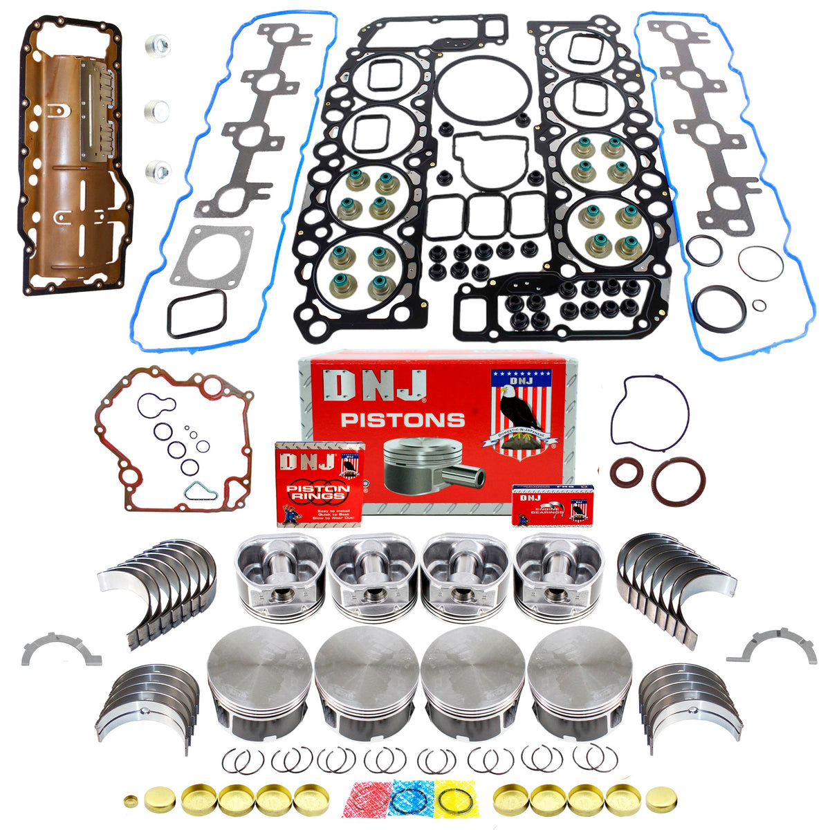 DNJ Engine Rebuild Kit 1999-2003 Dodge, Jeep 4.7L