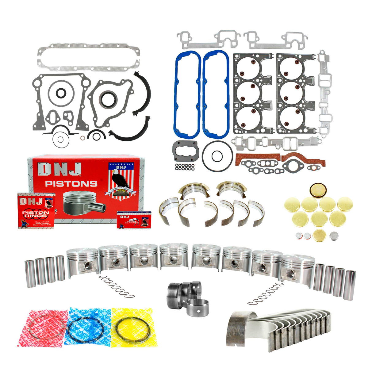 DNJ Engine Rebuild Kit 1991 Dodge 3.9L