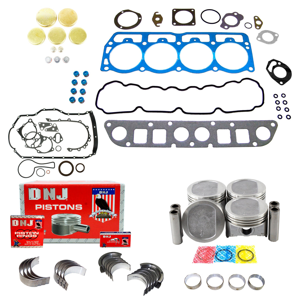 DNJ Engine Rebuild Kit 1994-1995 Jeep 2.5L