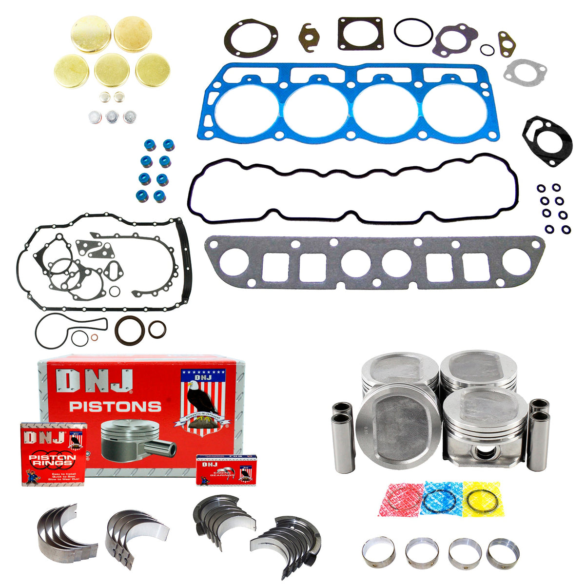 DNJ Engine Rebuild Kit 1996 Dodge, Jeep 2.5L
