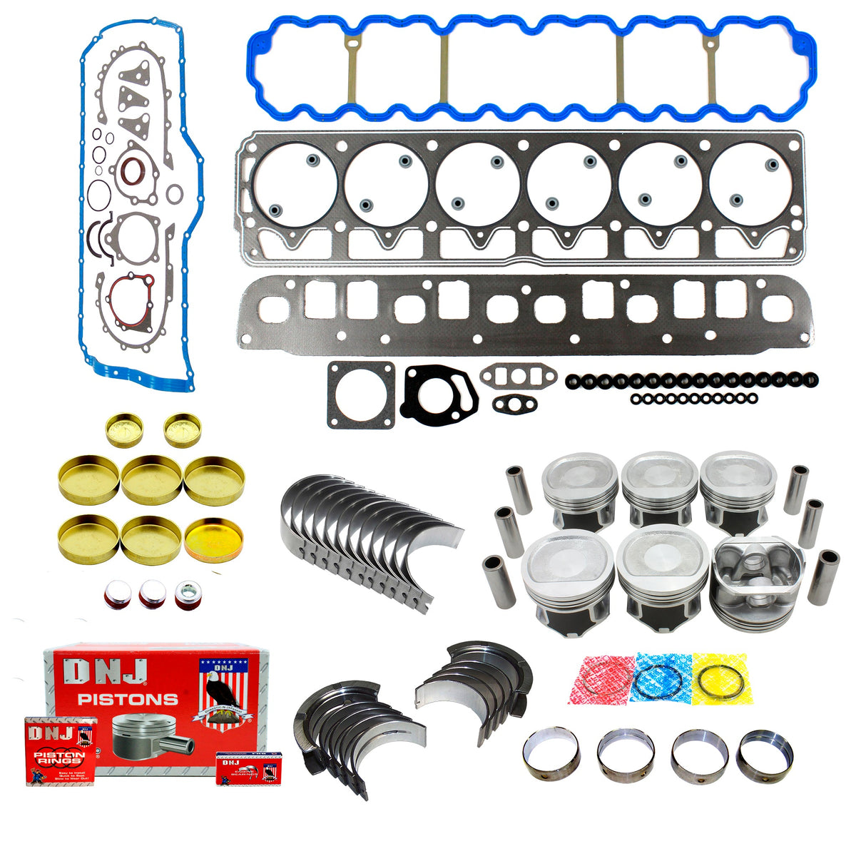 DNJ Engine Rebuild Kit 1996-1998 Jeep 4.0L