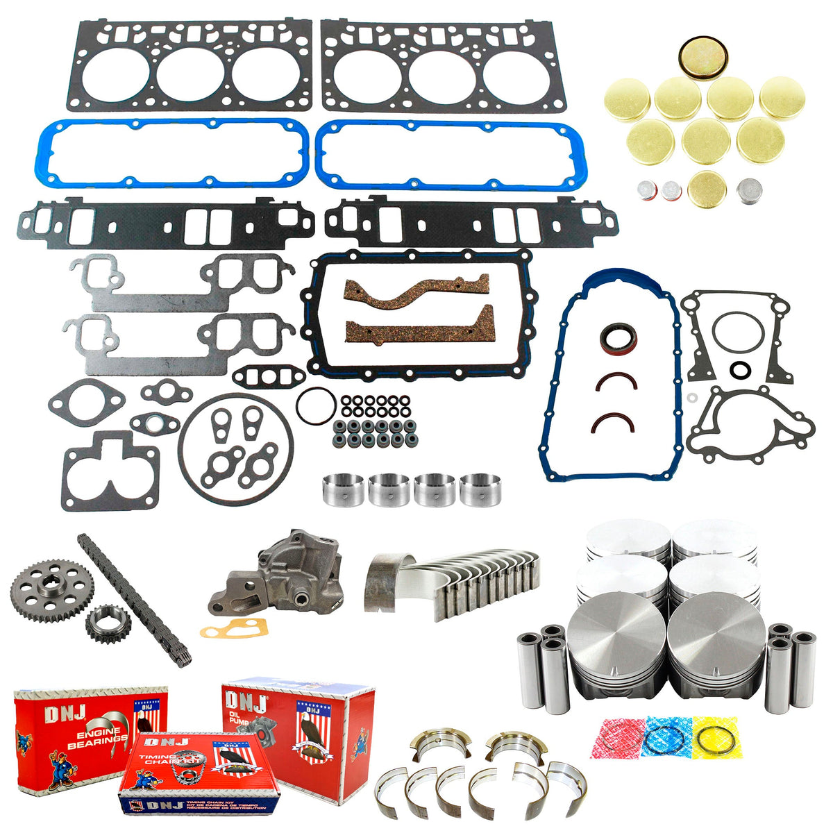 DNJ Master Engine Rebuild Kit 1992-1996 Dodge 3.9L