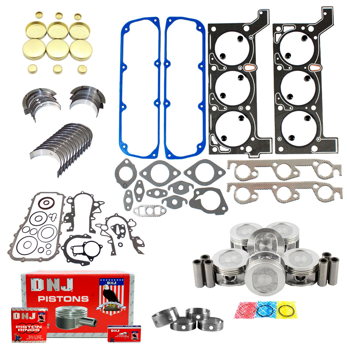 DNJ Engine Rebuild Kit 1990-1997 Chrysler, Dodge, Eagle, Plymouth 3.3L