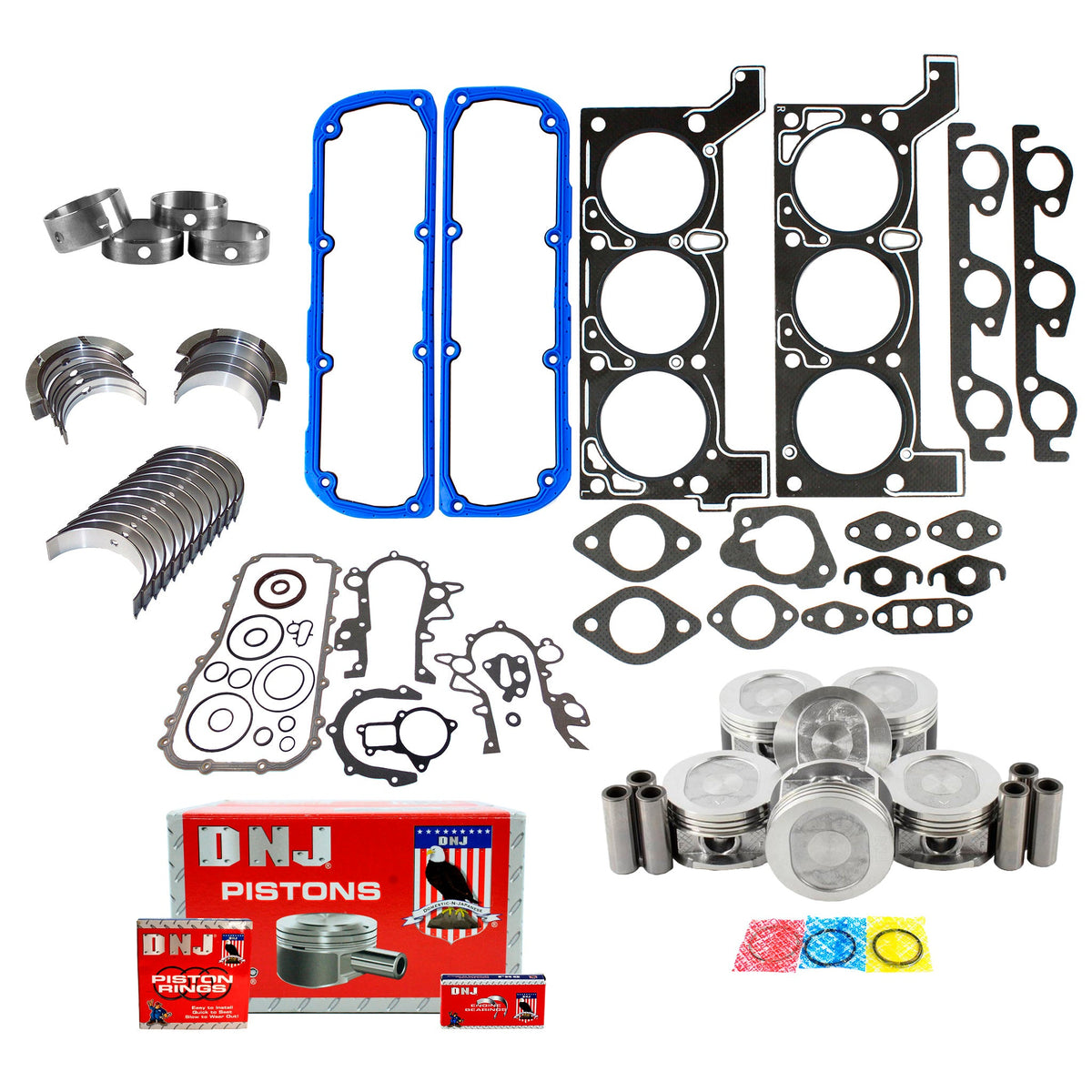 DNJ Engine Rebuild Kit 1999-2000 Chrysler, Dodge, Plymouth 3.3L