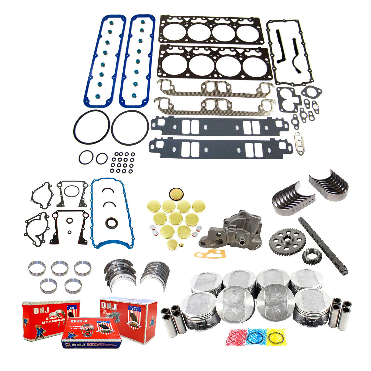 DNJ Master Engine Rebuild Kit 1994-1997 Dodge 5.9L
