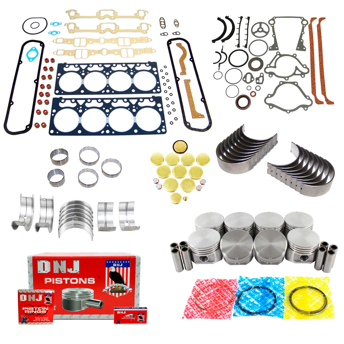 DNJ Engine Rebuild Kit 1991 Dodge 5.2L