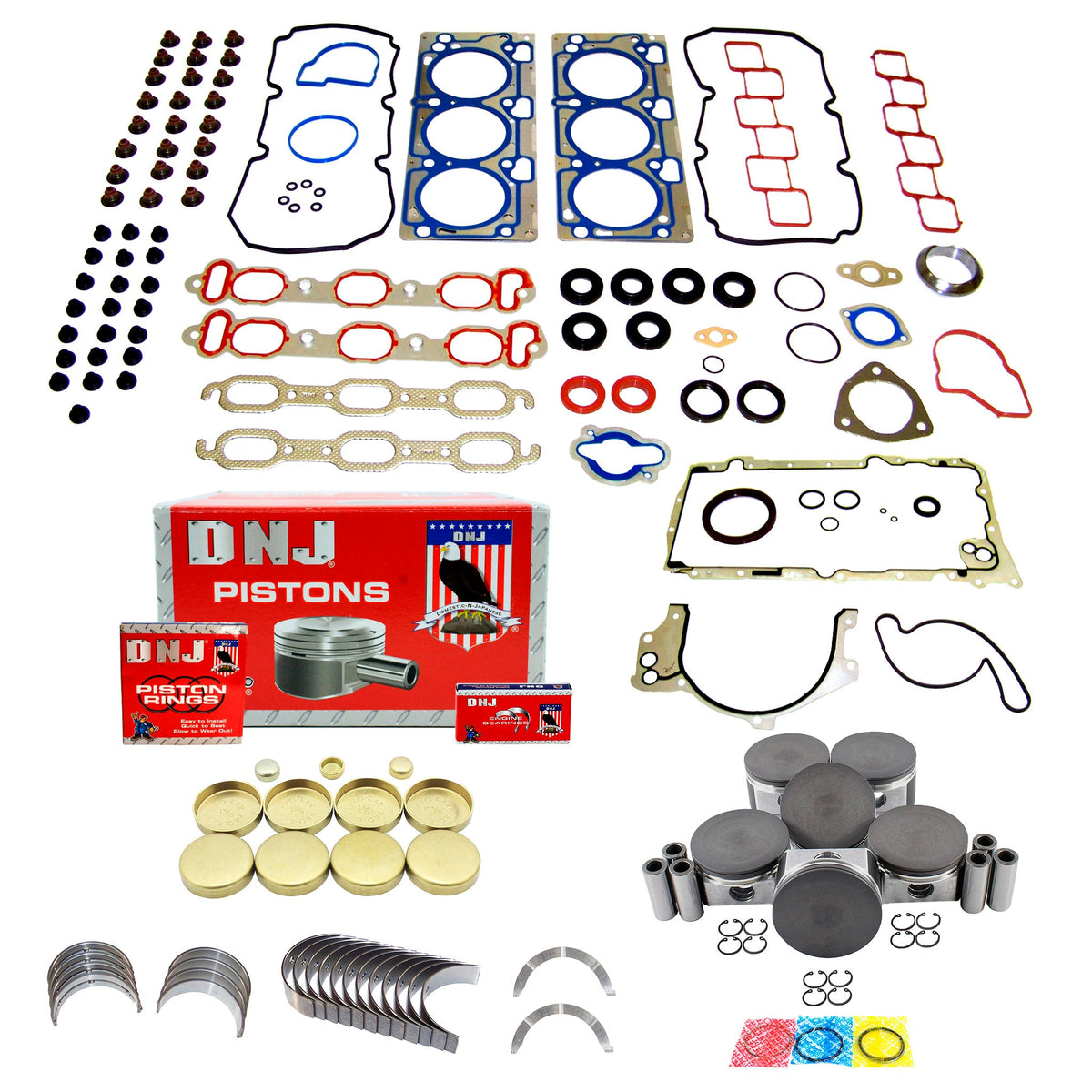 DNJ Engine Rebuild Kit 2005-2006 Chrysler, Dodge 3.5L