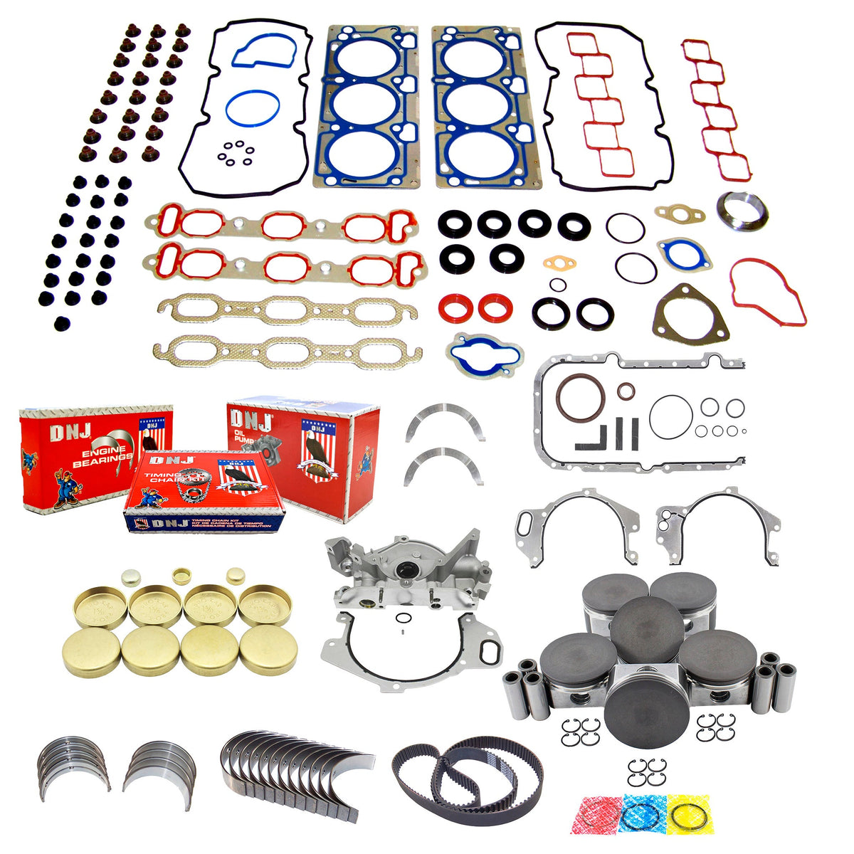 DNJ Master Engine Rebuild Kit 2004 Chrysler Pacifica 3.5L V6