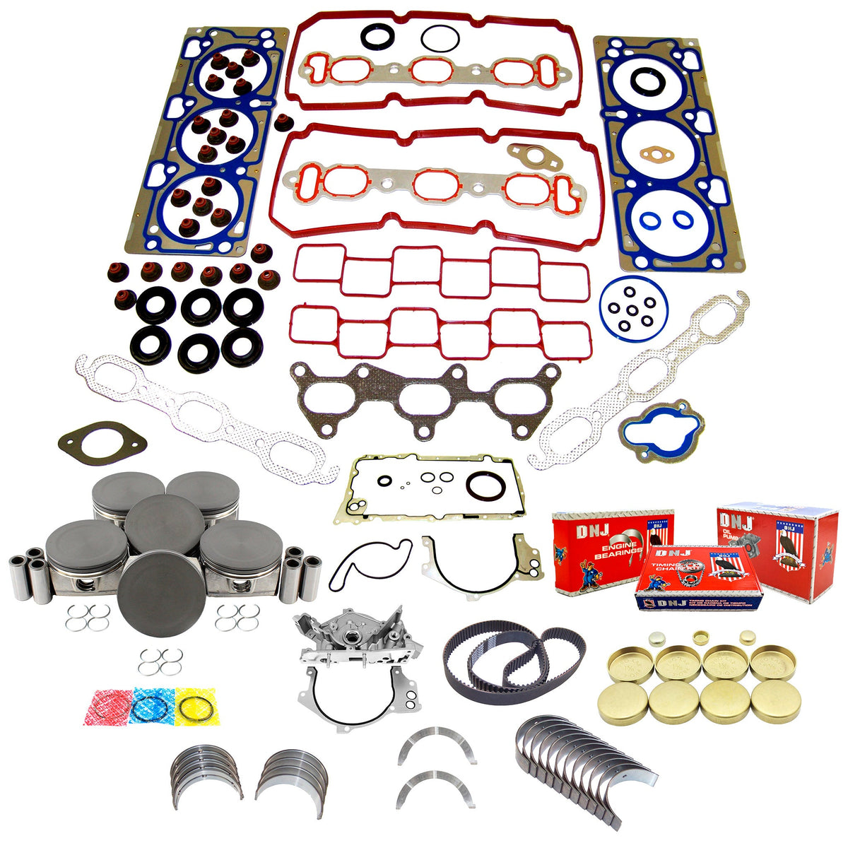 DNJ Master Engine Rebuild Kit 2007-2010 Chrysler, Dodge 3.5L