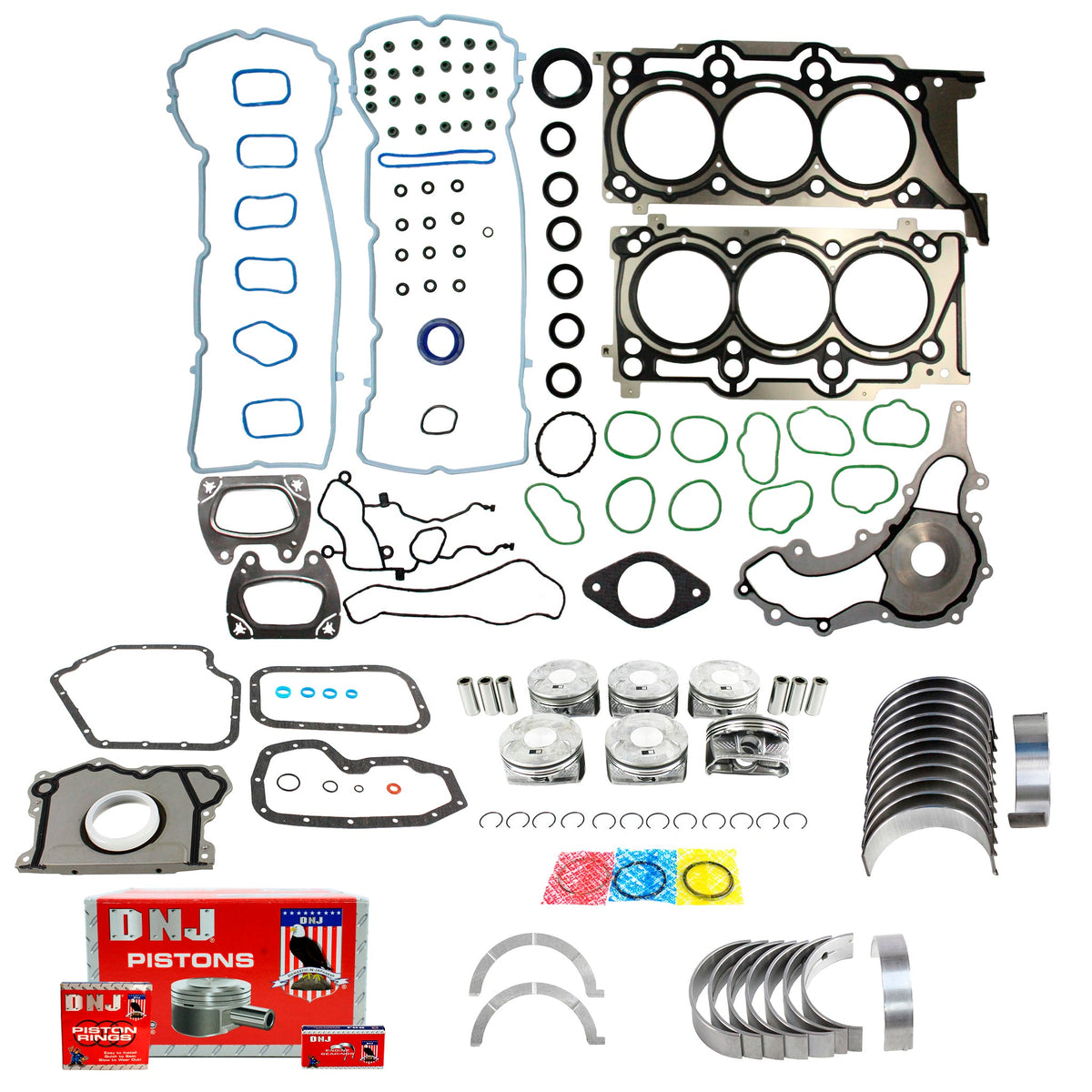 Engine Rebuild Kit 2011-2020 Chrysler, Dodge, Jeep, Ram, Volkswagen 3.6L