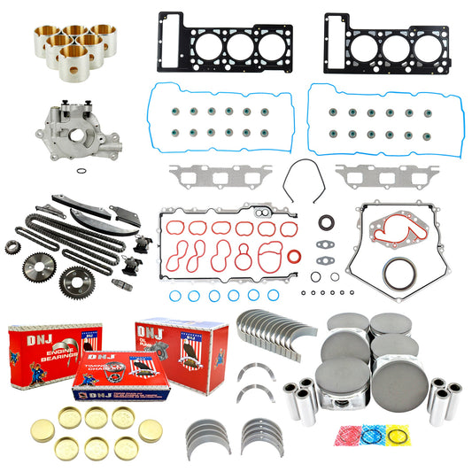 Master Engine Rebuild Kit 2001-2002 Chrysler, Dodge 2.7L