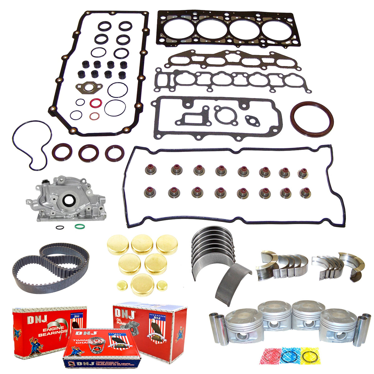 Master Engine Rebuild Kit 1995-1999 Chrysler, Dodge, Mitsubishi, Plymouth 2.0L