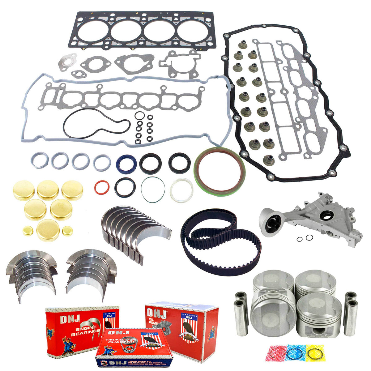Master Engine Rebuild Kit 1997-2000 Chrysler, Dodge, Plymouth 2.4L