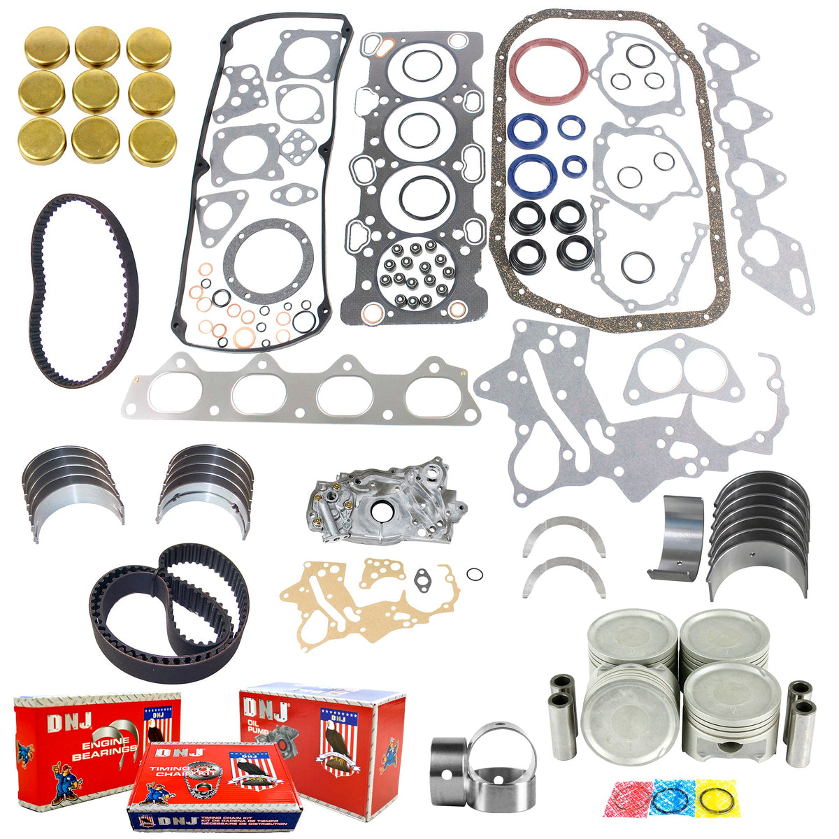 DNJ Master Engine Rebuild Kit 1998-1999 Mitsubishi 2.4L