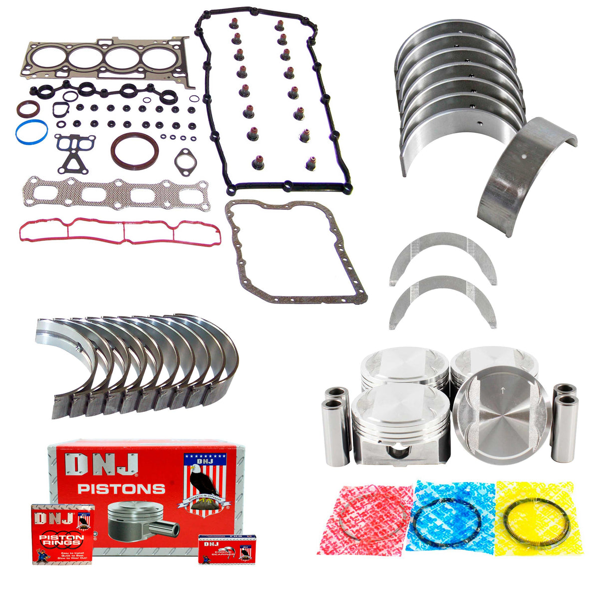 DNJ Engine Rebuild Kit 2007-2017 Dodge, Jeep 1.8L-2.0L