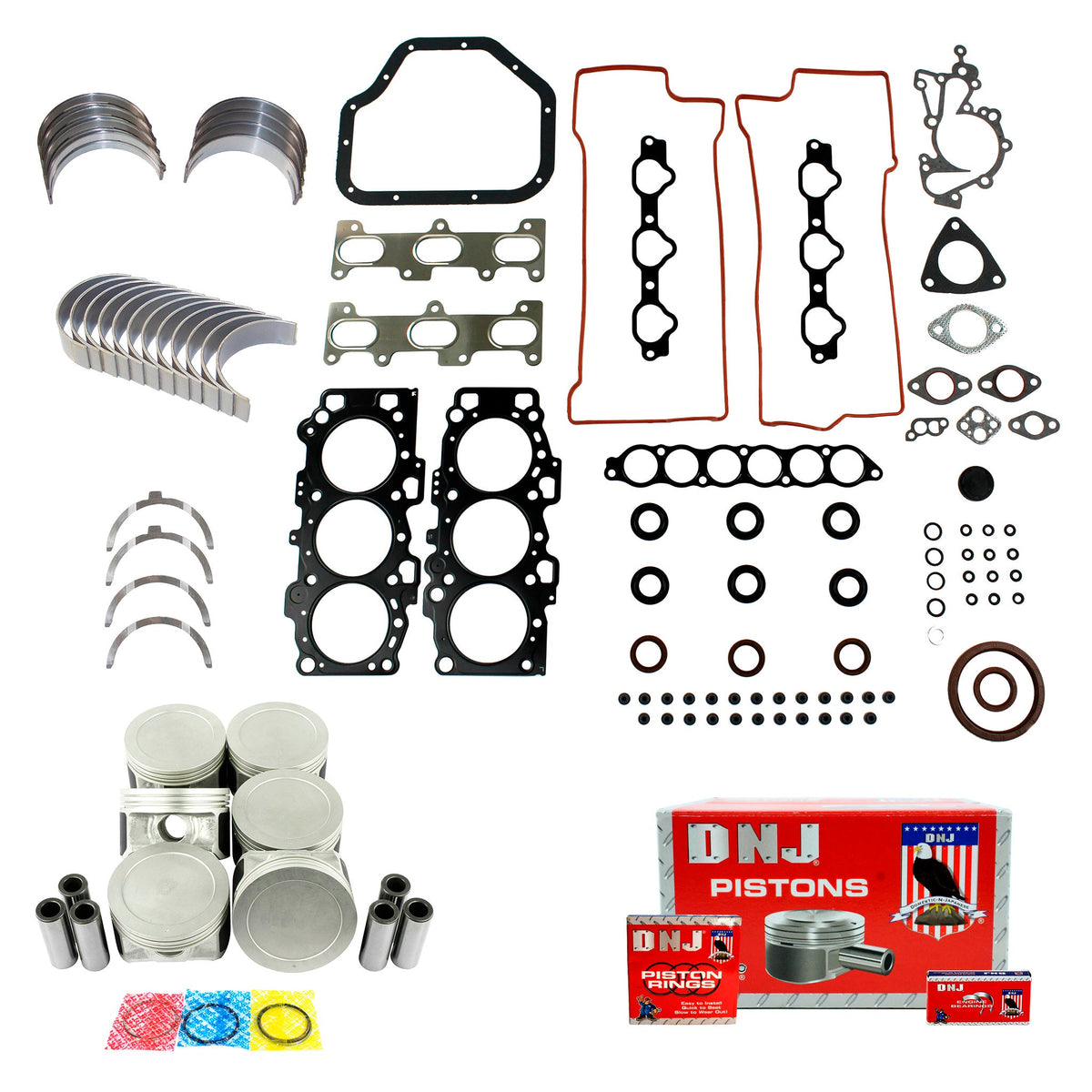 DNJ Engine Rebuild Kit 2007-2008 Hyundai 2.7L