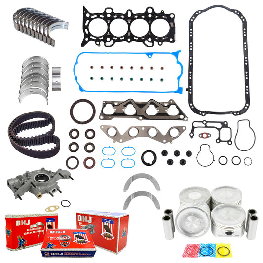 DNJ Master Engine Rebuild Kit 2001-2005 Honda 1.7L