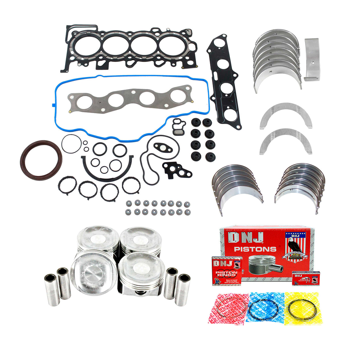 DNJ Engine Rebuild Kit 2007-2008 Honda 1.5L