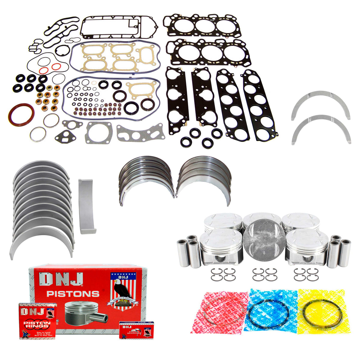 DNJ Engine Rebuild Kit 2004-2007 Saturn 3.5L