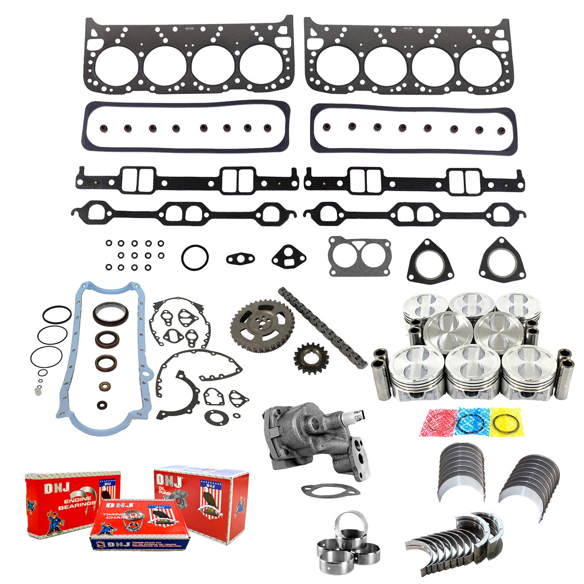 DNJ Master Engine Rebuild Kit 1996 Chevrolet 4.3L